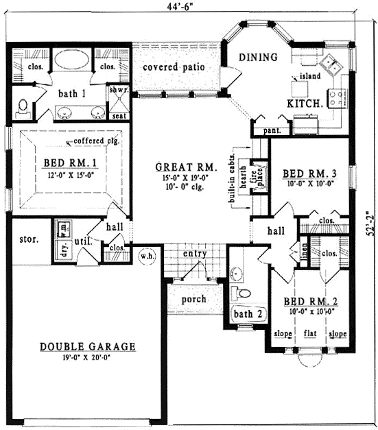 Main Floor Plan: 75-161