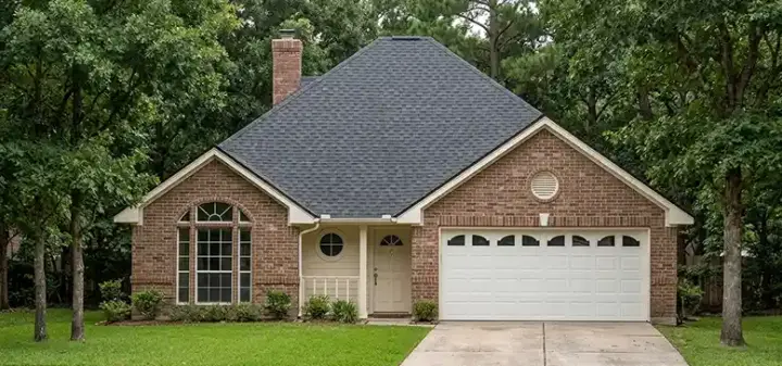 Traditional house plans 75-162 - front exterior, 1,393 sq ft, 3 bed, 2 bath house plans | Monster House Plans