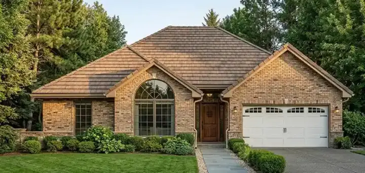 Traditional house plans 75-164 - front exterior, 1,398 sq ft, 3 bed, 2 bath house plans | Monster House Plans