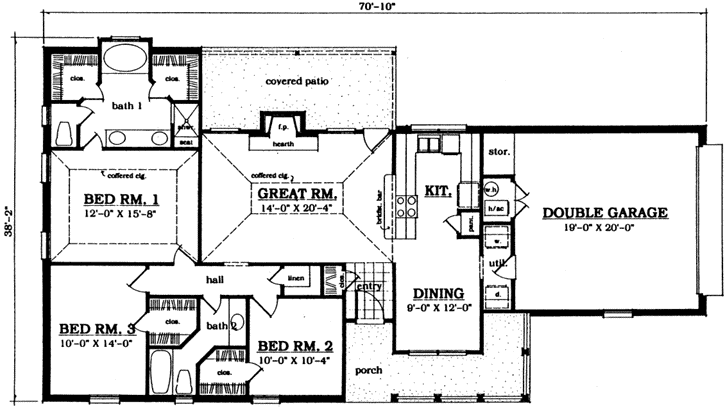 Main Floor Plan: 75-177