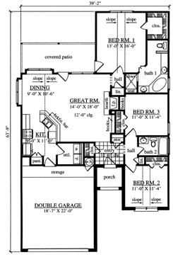 Main Floor Plan: 75-178
