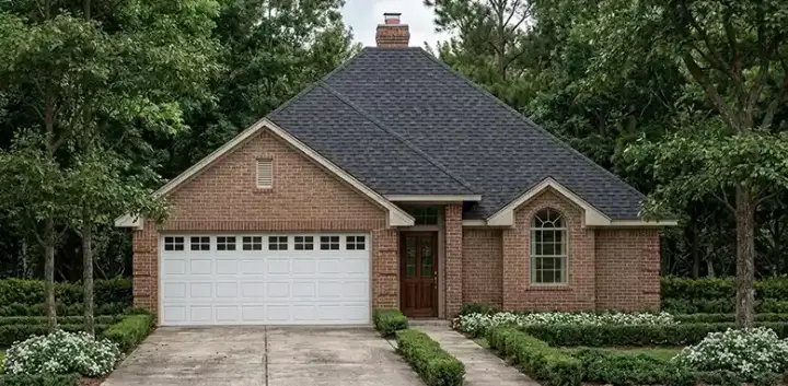Traditional house plans 75-208 - front exterior, 1,532 sq ft, 3 bed, 2 bath house plans | Monster House Plans