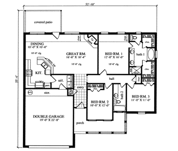 Main Floor Plan: 75-212
