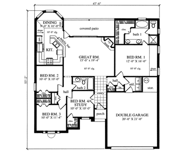 Main Floor Plan: 75-216