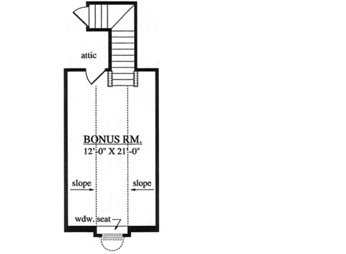 Bonus Floor Plan: 75-240