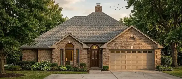 Traditional house plans 75-249 - front exterior, 1,621 sq ft, 3 bed, 2 bath house plans | Monster House Plans