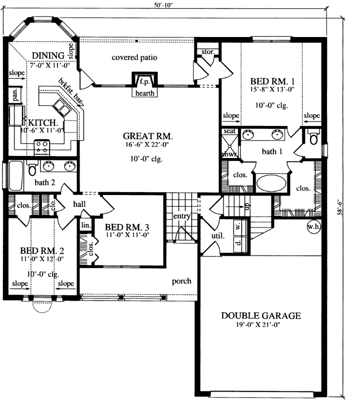 Main Floor Plan: 75-259