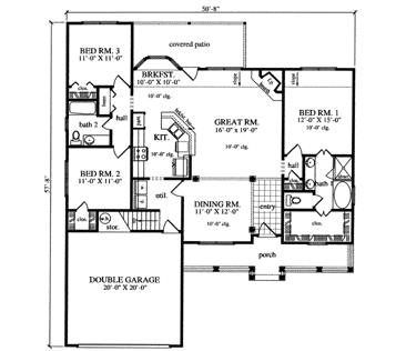 Main Floor Plan: 75-264