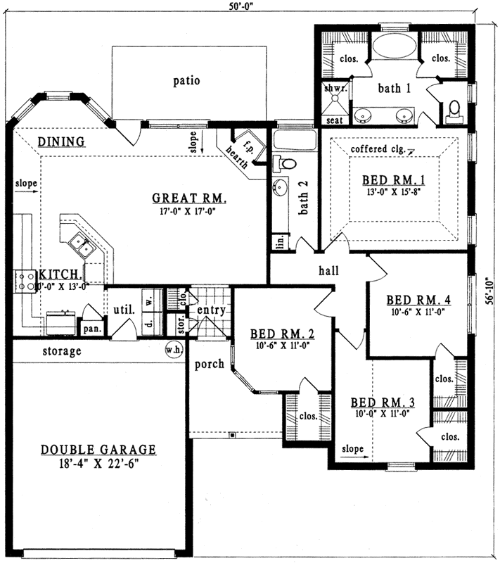 Main Floor Plan: 75-270