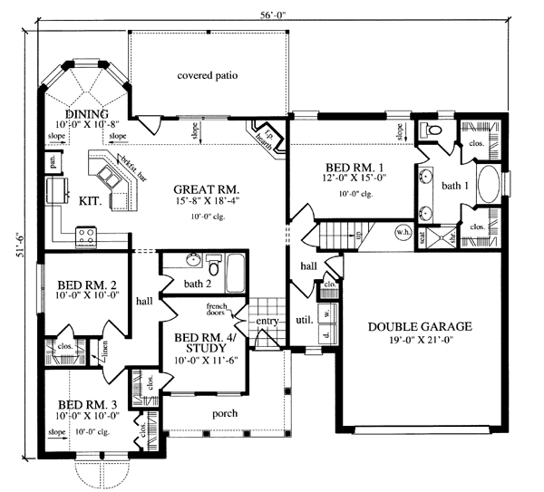 Main Floor Plan: 75-271