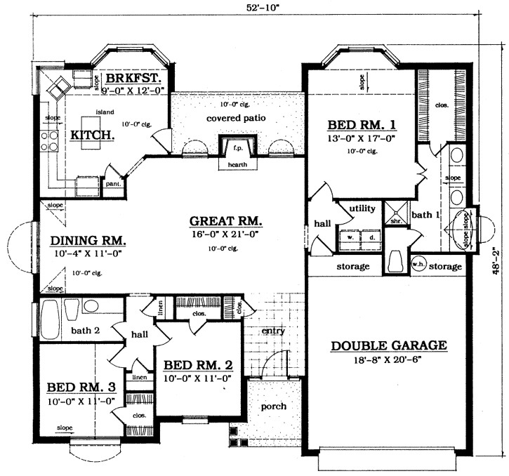 Main Floor Plan: 75-276