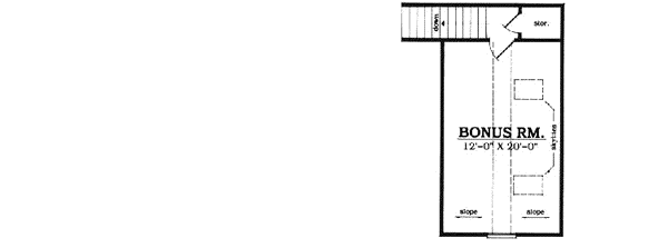 Bonus Floor Plan: 75-279