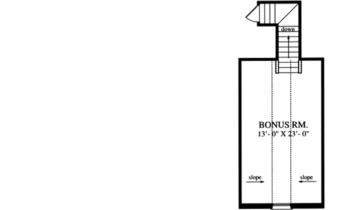 Bonus Floor Plan: 75-301
