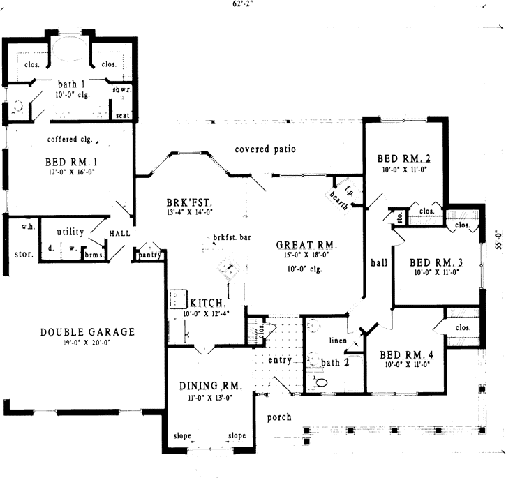 Main Floor Plan: 75-352