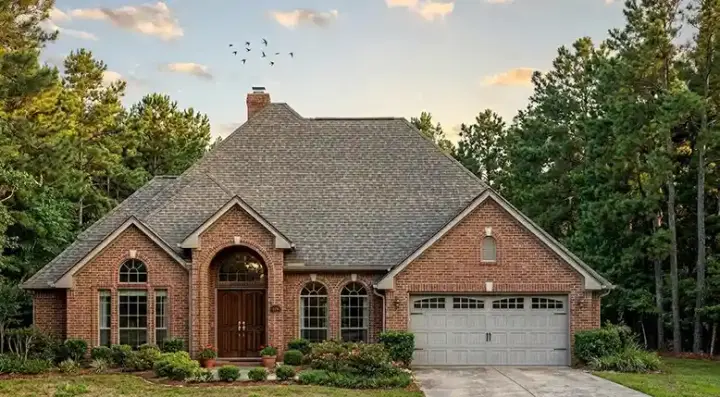 Traditional house plans 75-355 - front exterior, 1,865 sq ft, 4 bed, 2 bath house plans | Monster House Plans
