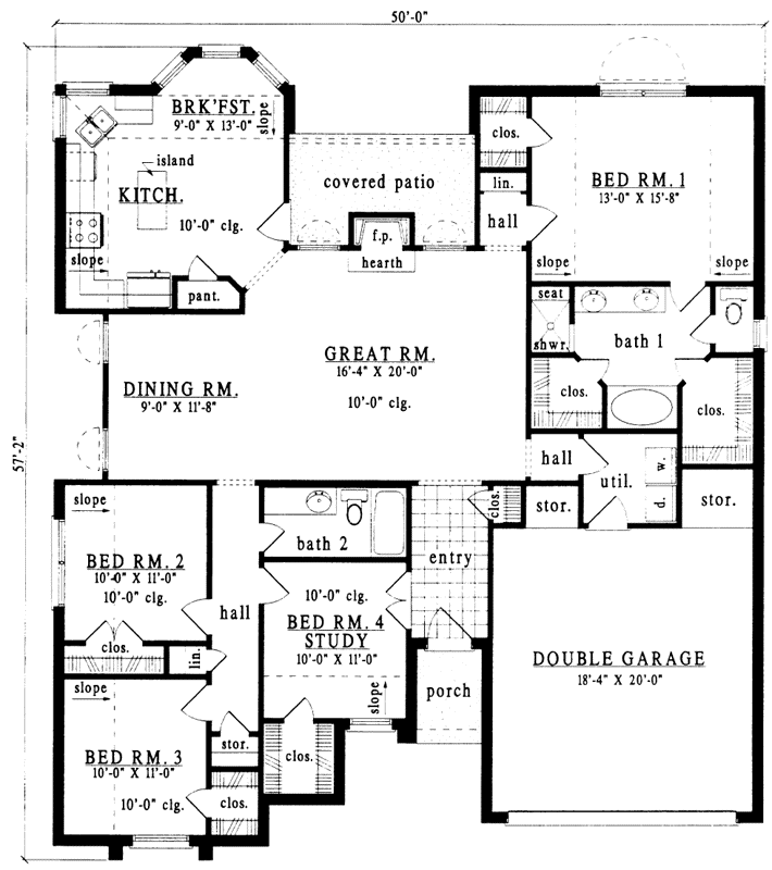 Main Floor Plan: 75-377