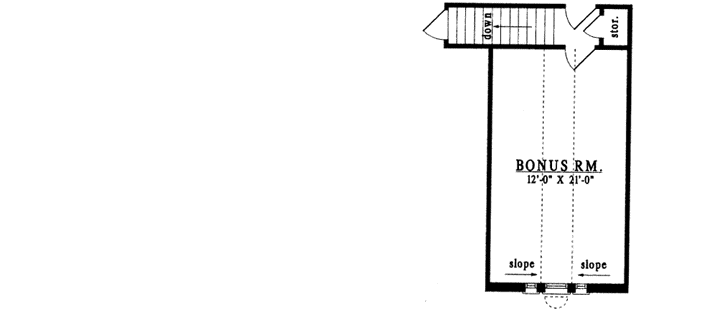 Bonus Floor Plan: 75-378