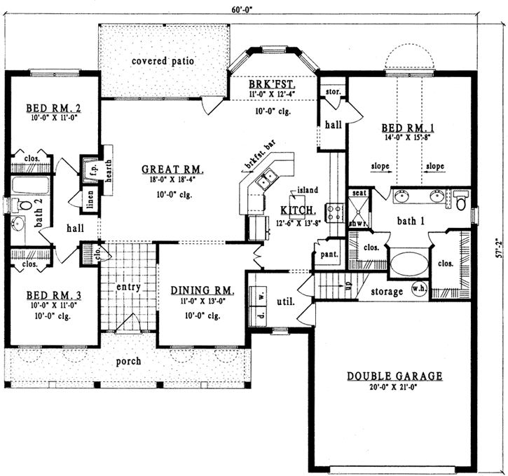 Main Floor Plan: 75-378