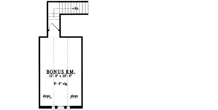 Bonus Floor Plan: 75-386