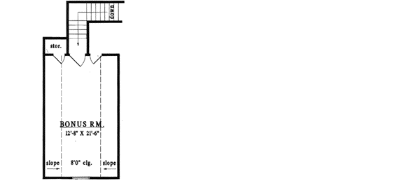 Bonus Floor Plan: 75-395