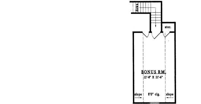 Bonus Floor Plan: 75-424