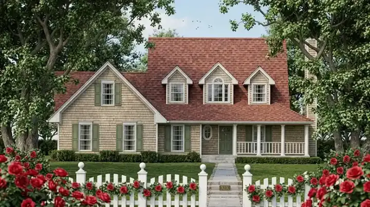 Country house plans 75-441 - front exterior, 2,139 sq ft, 3 bed, 2 bath house plans | Monster House Plans