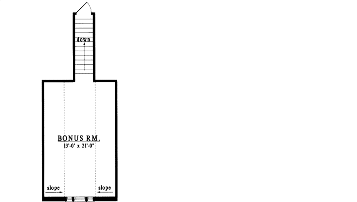Bonus Floor Plan: 75-457