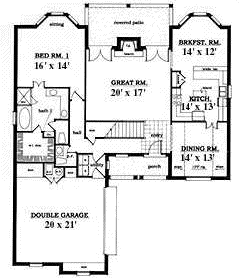Main Floor Plan: 75-481