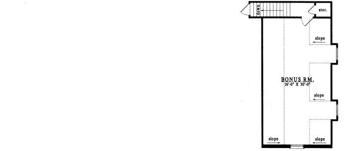 Bonus Floor Plan: 75-491