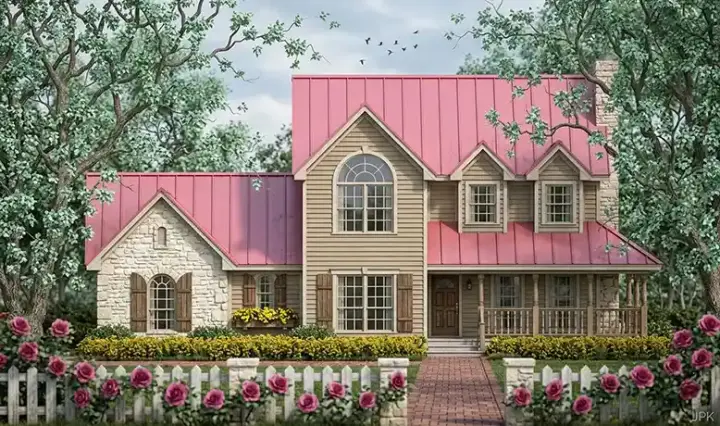 Country house plans 75-498 - front exterior, 2,074 sq ft, 3 bed, 2 bath house plans | Monster House Plans