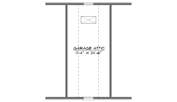 Upper/Second Floor Plan: 76-101