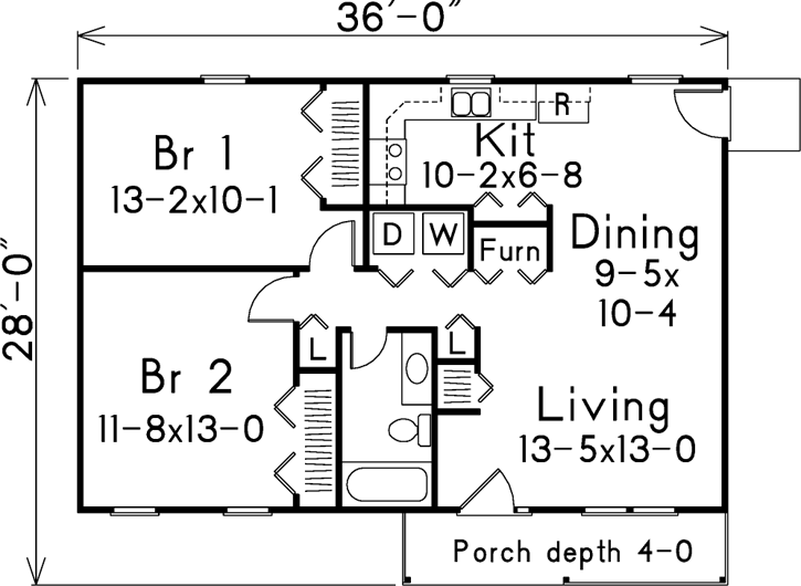 Main Floor Plan: 77-109