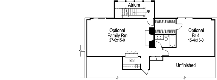 Lower Floor Plan: 77-135