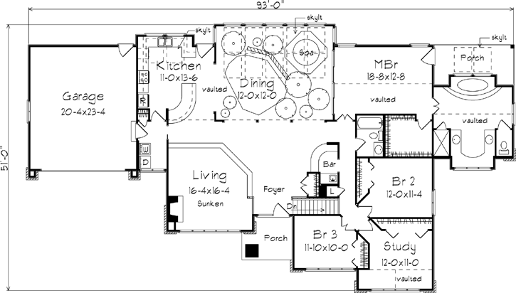 Main Floor Plan: 77-137