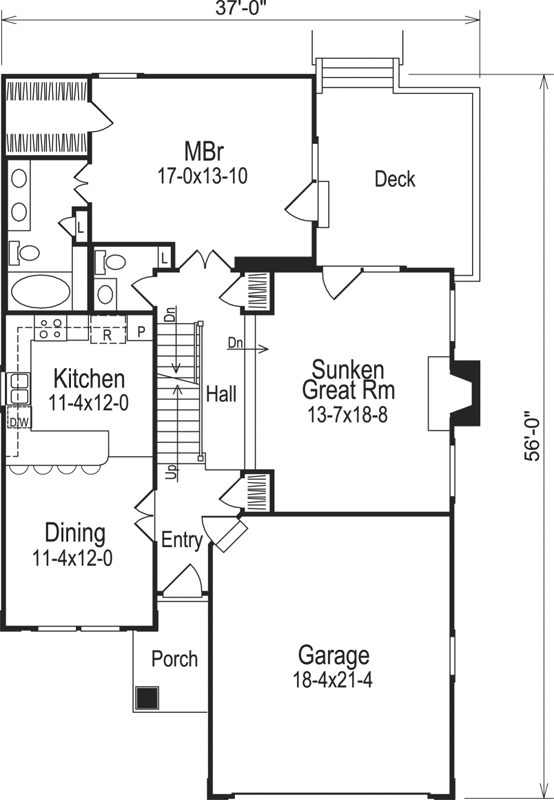 Main Floor Plan: 77-139
