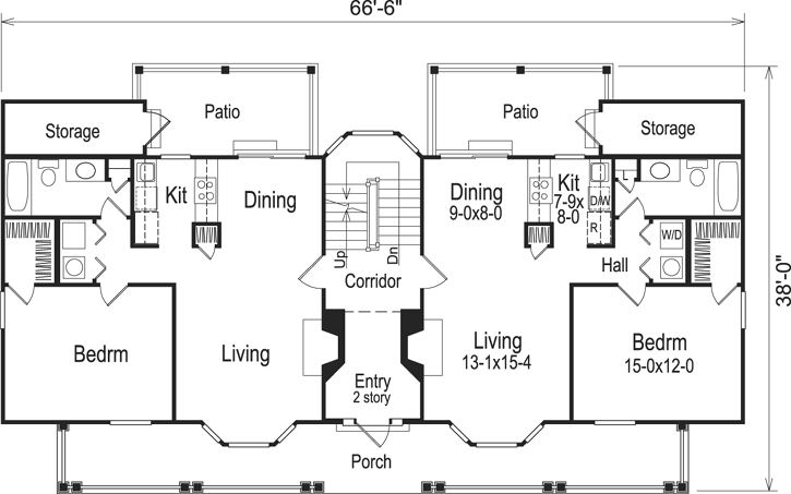 Main Floor Plan: 77-146