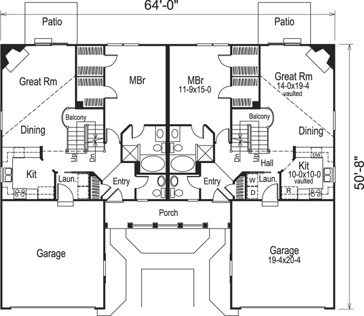 Main Floor Plan: 77-149