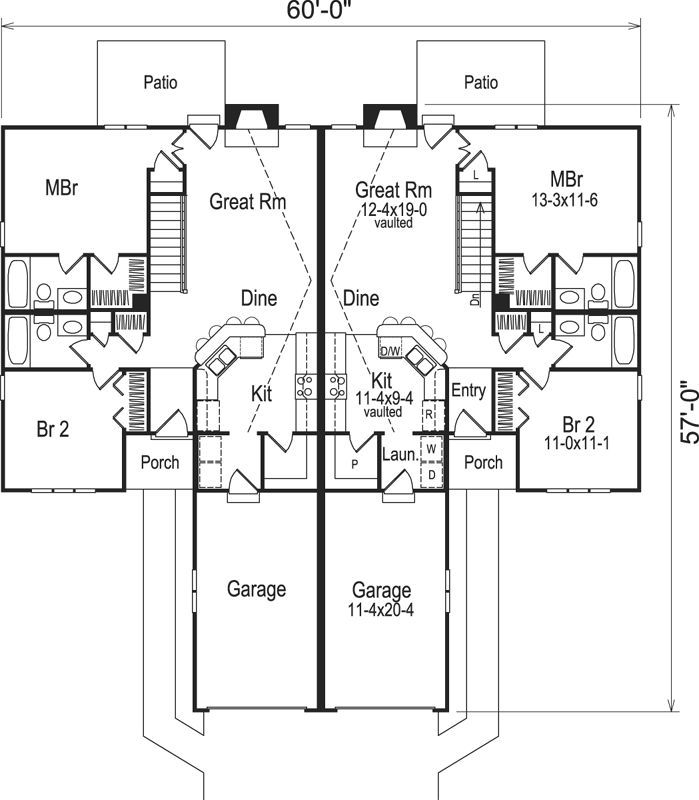 Main Floor Plan: 77-150