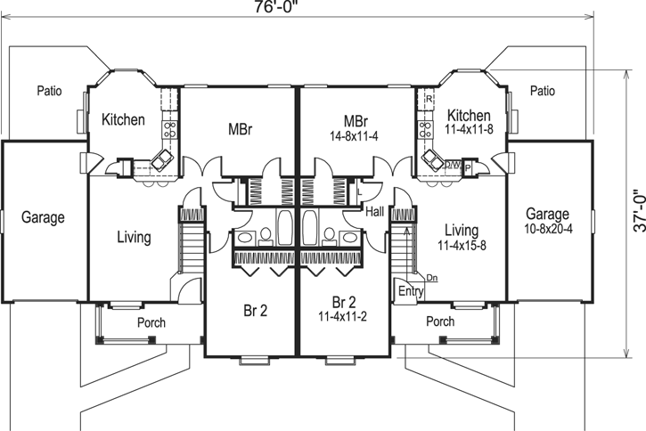 Main Floor Plan: 77-151