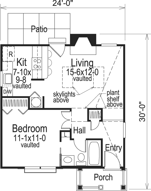 Main Floor Plan: 77-154