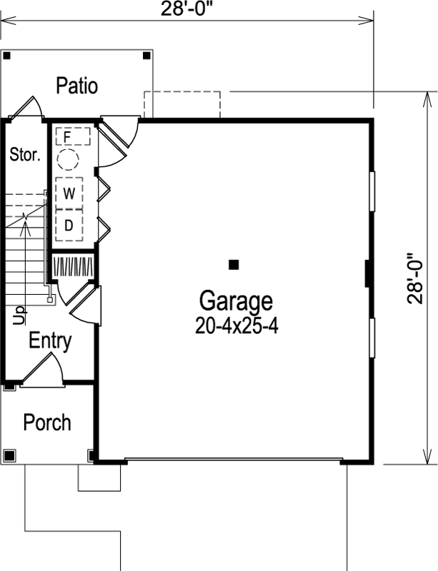 Main Floor Plan: 77-165
