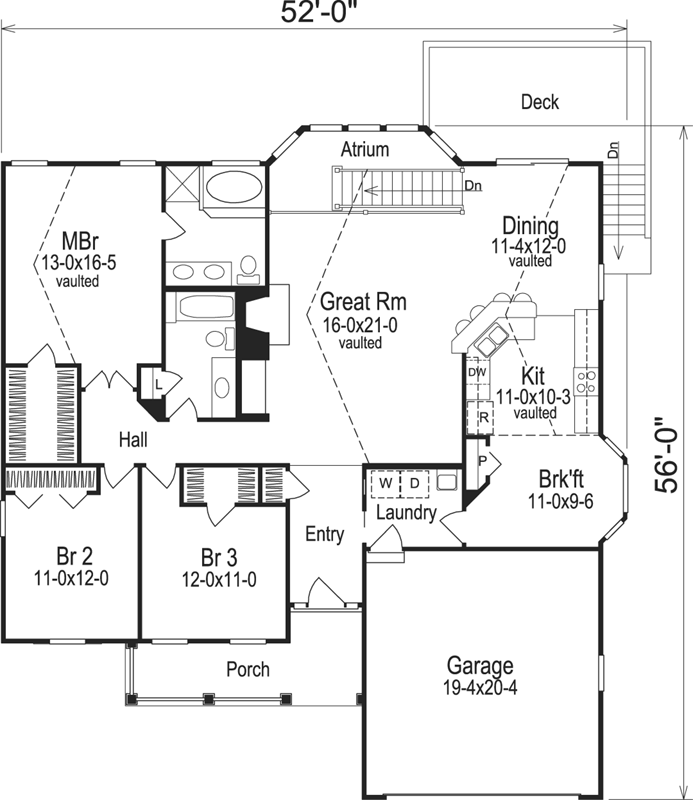 Main Floor Plan: 77-178