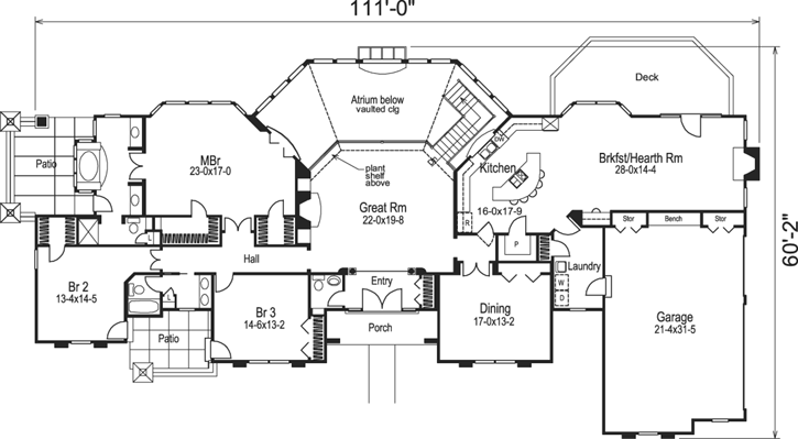 Main Floor Plan: 77-183