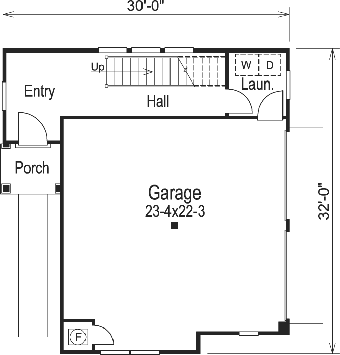 Main Floor Plan: 77-198