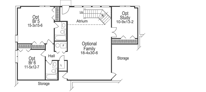 Lower Floor Plan: 77-202