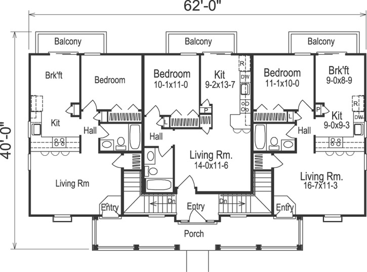 Main Floor Plan: 77-217