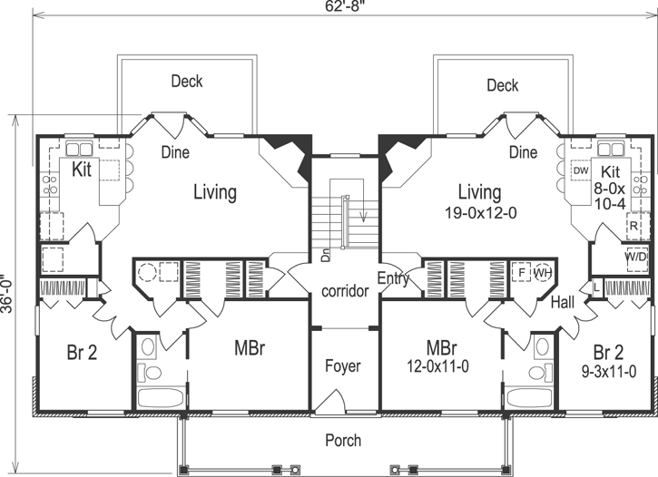 Main Floor Plan: 77-221