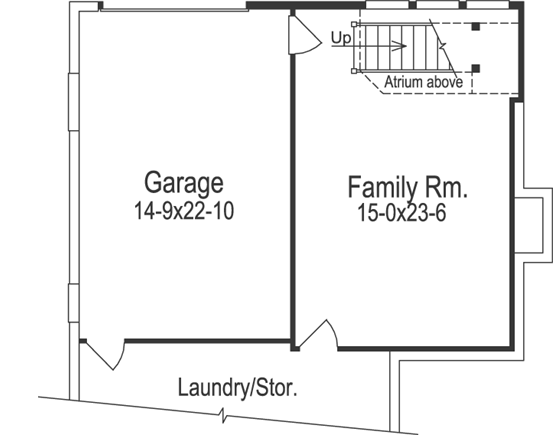 Lower Floor Plan: 77-228