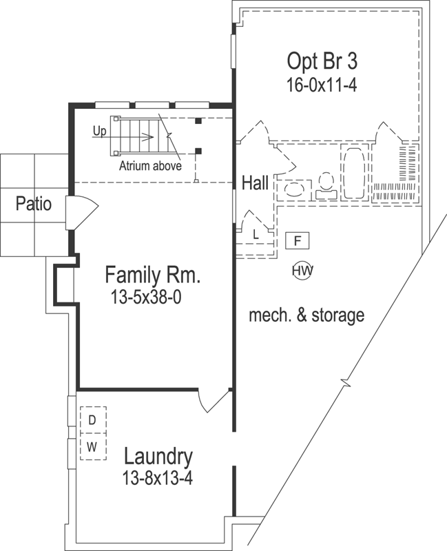 Lower Floor Plan: 77-231