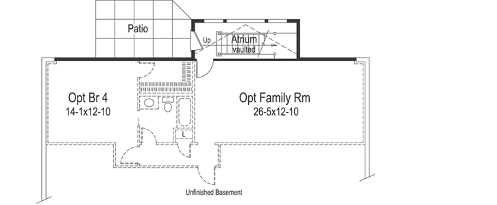 Lower Floor Plan: 77-261